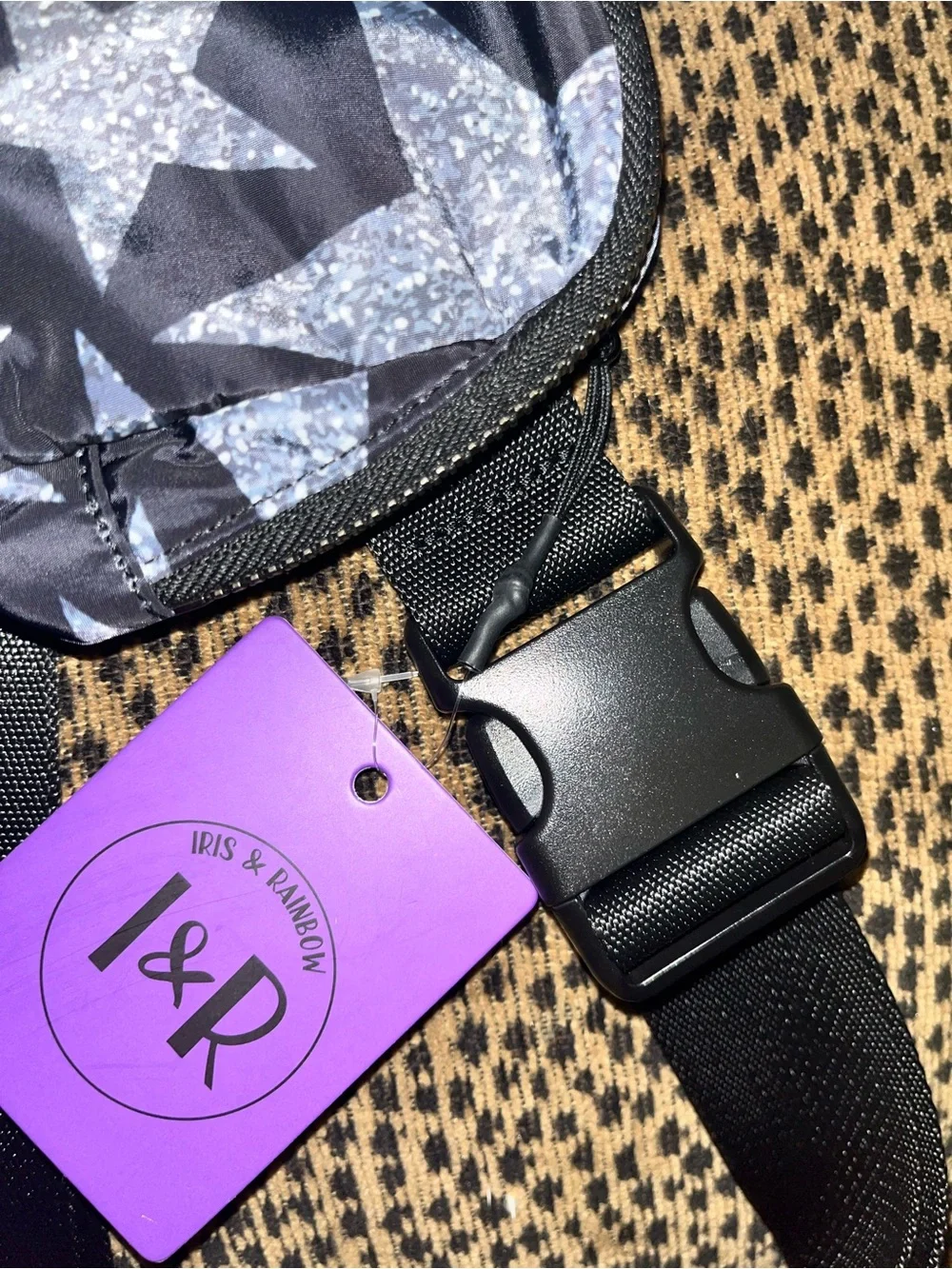 Iris & Rainbow 57” Stars Crossbody Bag